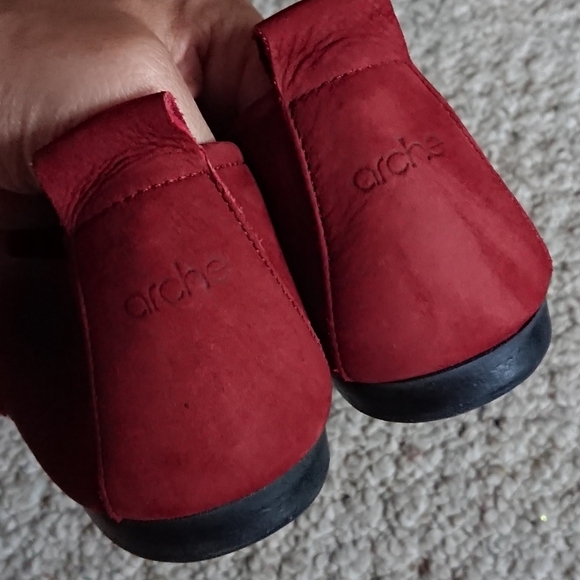 Arche Bareva ballerinas in dark red size 10 - Picture 9 of 15